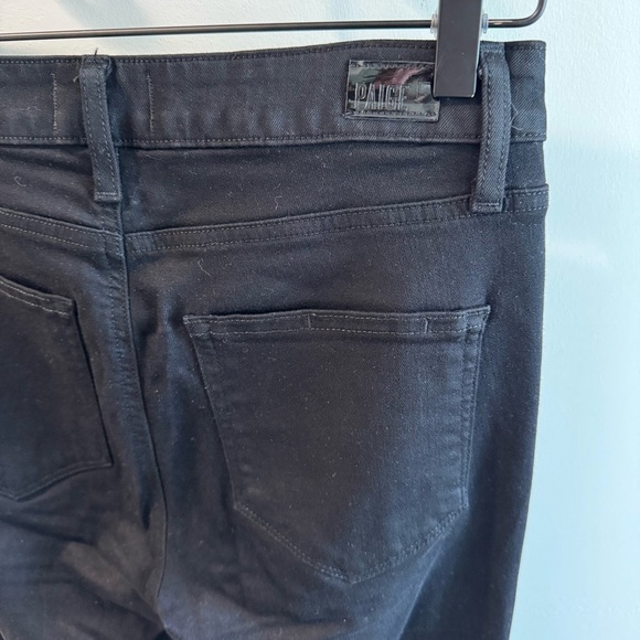 Paige Hoxton Ankle Skinny Jeans in Black Shadow Size 27 - Picture 12 of 12